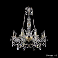 Хрустальная подвесная люстра Bohemia IVELE Crystal 1411/8/240/h-83 G