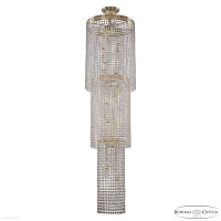 Каскадная хрустальная люстра Bohemia IVELE Crystal 83301/40IV-150 G