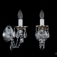 Бра хрустальное Bohemia IVELE Crystal 1600/1/NB