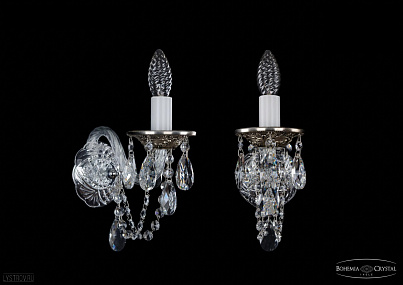 Бра хрустальное Bohemia IVELE Crystal 1600/1/NB