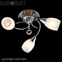 Люстра потолочная EUROSVET Вирджиния 30100/3 хром
