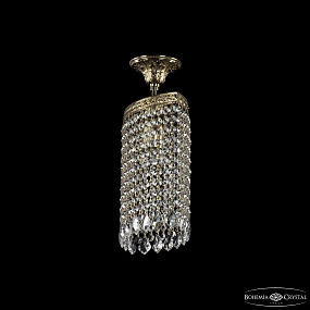 Хрустальный подвесной светильник Bohemia IVELE Crystal 19203/25IV G Leafs