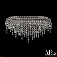 Хрустальная потолочная светодиодная люстра APL LED Rimini S505.0.40.B.3000