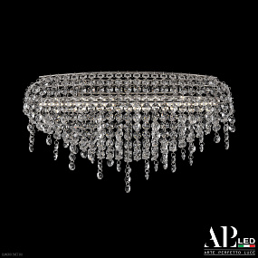 Хрустальная потолочная светодиодная люстра APL LED Rimini S505.0.40.B.3000