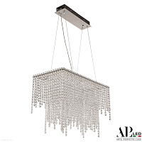 Хрустальная подвесная светодиодная люстра APL LED Sicilia SH05.57.D.Ni.4000