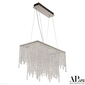 Хрустальная подвесная светодиодная люстра APL LED Sicilia SH05.57.D.Ni.4000