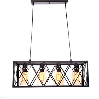 Подвесной светильник Lumina Deco NORTIS LDP 11535-4 BK