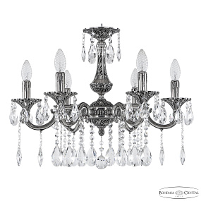 Подвесная хрустальная люстра Bohemia Ivele Crystal Verona 72101/6/175 A NB