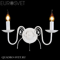 Бра EUROSVET 60018 60018/2 белый с золотом