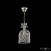 Хрустальный подвесной светильник Bohemia IVELE Crystal 14783/20 G R