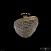 Хрустальная потолочная люстра Bohemia IVELE Crystal 19323/60IV GB