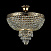 Хрустальная потолочная люстра Maytoni Palace DIA890-CL-05-G