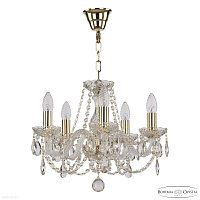 Хрустальная подвесная люстра Bohemia IVELE Crystal 101/5/141 G