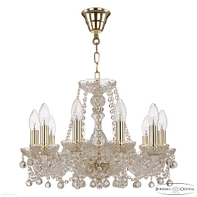 Хрустальная подвесная люстра Bohemia IVELE Crystal 108/10/165 G