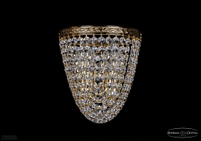 Бра хрустальное Bohemia IVELE Crystal 1925/2S/G