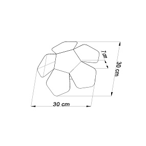 Бра Sollux Penta SL.0422