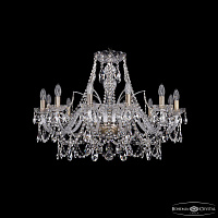 Хрустальная подвесная люстра Bohemia IVELE Crystal 1411/12/300/Pa