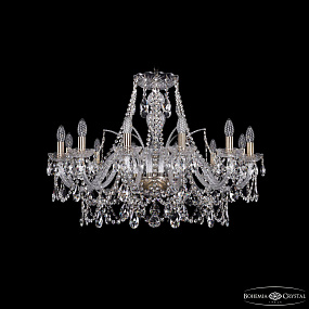 Хрустальная подвесная люстра Bohemia IVELE Crystal 1411/12/300/Pa