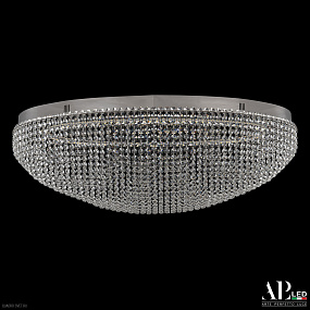 Хрустальная потолочная светодиодная люстра APL LED Sicilia SH508.2.80.A.Ni.4000
