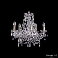 Хрустальная подвесная люстра Bohemia IVELE Crystal 1411/5/160/Pa