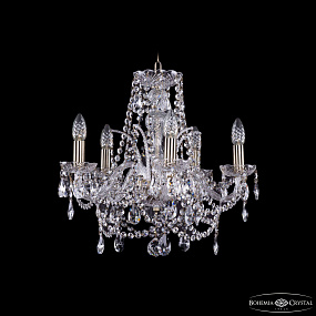 Хрустальная подвесная люстра Bohemia IVELE Crystal 1411/5/160/Pa