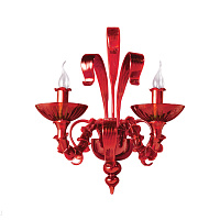 Бра из стекла Donolux Opera W110188/2red