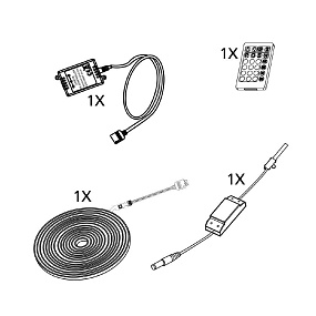 Светодиодная лента 4,6W/m управление через пульт EGLO FLEXIBLE STRIPE 99721