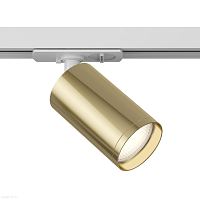 Трековый светильник для 1-фазного шинопровода Maytoni Focus S TR020-1-U-GU10-WG
