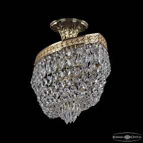 Хрустальная потолочная люстра Bohemia IVELE Crystal 19273/45IV G