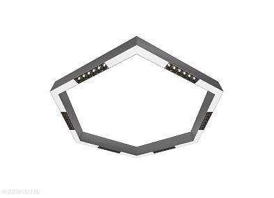 Накладной светодиодный светильник 0,9м 36Вт 34° Donolux Eye-hex DL18515С111А36.34.900BW