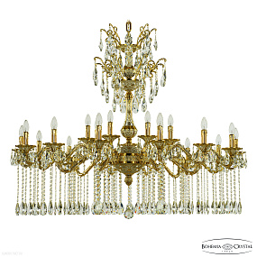 Большая хрустальная люстра Bohemia IVELE Crystal Florence 71107/21/500/XL A GW