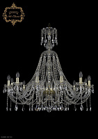 Большая хрустальная люстра Bohemia Art Classic 11.12.12.360.XL-95.Gd.Sp