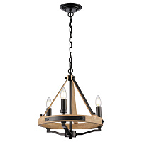 Подвесная люстра из дерева Wertmark BRENDA WE586.03.023