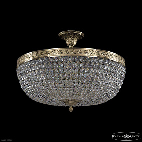 Хрустальная потолочная люстра Bohemia IVELE Crystal 19151/60IV G C1