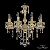 Подвесная хрустальная люстра Bohemia Ivele Crystal 75102/8/175 B GW