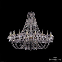 Большая хрустальная люстра Bohemia IVELE Crystal 1406/20/530 G