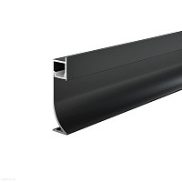 Алюминиевый профиль плинтус с подсветкой 53x14 Maytoni ALM-5314-B-2M