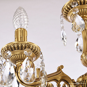 Подвесная хрустальная люстра Bohemia Ivele Crystal 75102/5/125 B FP