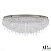 Хрустальная потолочная светодиодная люстра APL LED Sicilia SH508.2.80.B.Ni.4000