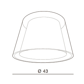 Абажур Azzardo Shade DS43 AZ2609