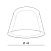 Абажур Azzardo Shade DS43 AZ2609