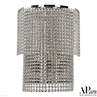Бра хрустальное светодиодное APL LED Rimini S500.B4.35-45.A.4000