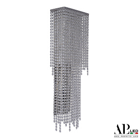 Бра хрустальное светодиодное APL LED Rimini S500.B3.25-75.B.4000