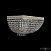 Бра с хрусталем Bohemia IVELE Crystal 19282B/35IV GW