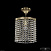 Хрустальный подвесной светильник Bohemia IVELE Crystal 19203/20IV G R