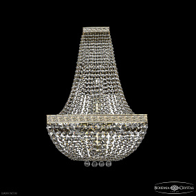 Бра с хрусталем Bohemia IVELE Crystal 19282B/H2/35IV GW