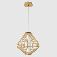 Подвесной светодиодный светильник Crystal Lux CUADRA SP15W LED GOLD