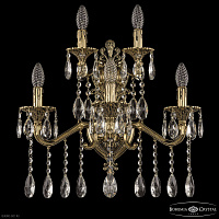 Бра с хрусталем Bohemia Ivele Crystal Verona 7202B16/3+2/210 A GB