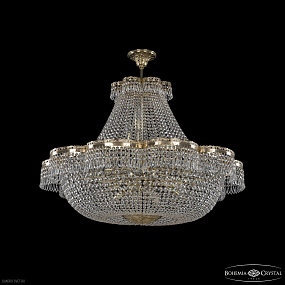 Большая хрустальная люстра Bohemia IVELE Crystal 19311/H1/95JB G
