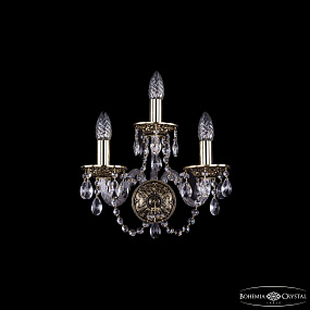Бра хрустальное Bohemia IVELE Crystal 1610/3/GB